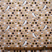 Iconic Vol. 2 by Charley Harper- Bank Swallow Brown CH-58 Half Yard- 2026 - Modern Fabric Shoppe
