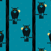 Iconic Vol. 2 by Charley Harper- Moon Owl CH-234 Half Yard- 2026 - Modern Fabric Shoppe