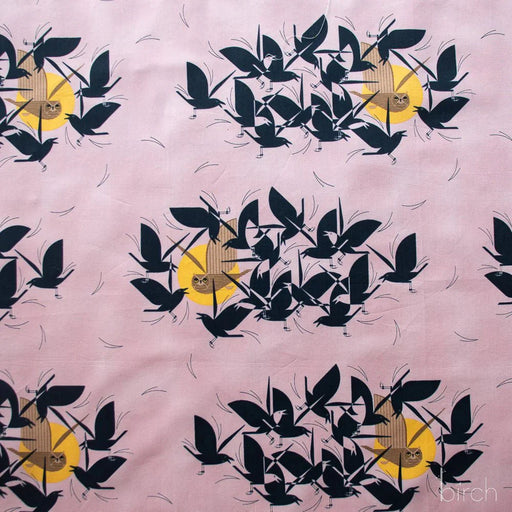 Iconic Vol. 2 by Charley Harper- Owltercation CH-96 Half Yard- 2026 - Modern Fabric Shoppe