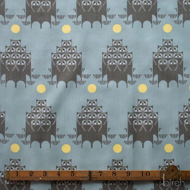 Iconic Vol. 2 by Charley Harper- Raccpack CH-110 Half Yard- 2026 - Modern Fabric Shoppe