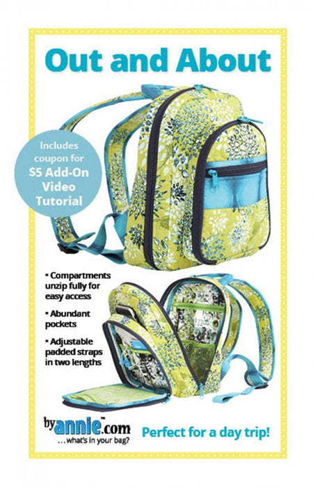 By Annie- Out and About Backpack Pattern