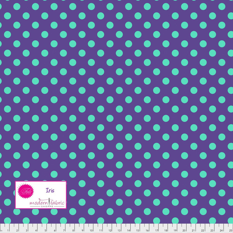 Tula Pink- True Colors Pom Poms- PWTP118.IRISX- Half Yard