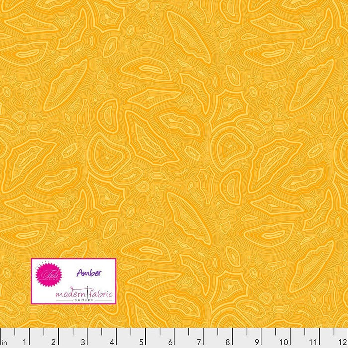 Tula Pink- True Colors Mineral- PWTP148.AMBER- Half Yard