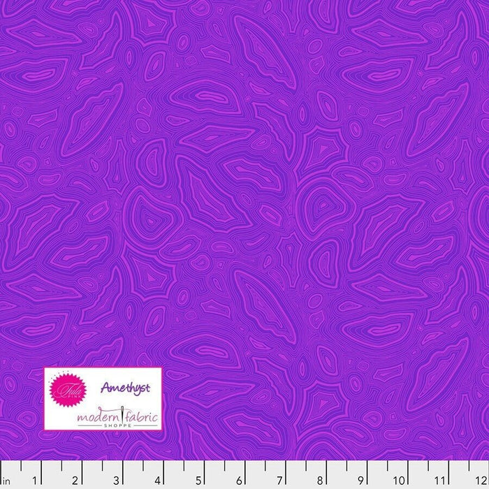 Tula Pink- True Colors Mineral- PWTP148.AMETHYST- Half Yard