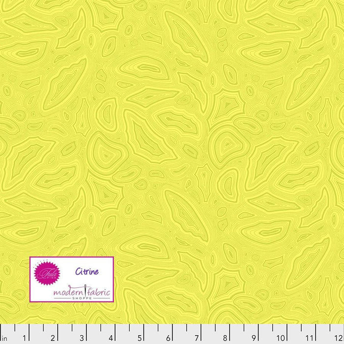 Tula Pink- True Colors Mineral- PWTP148.CITRINE- Half Yard