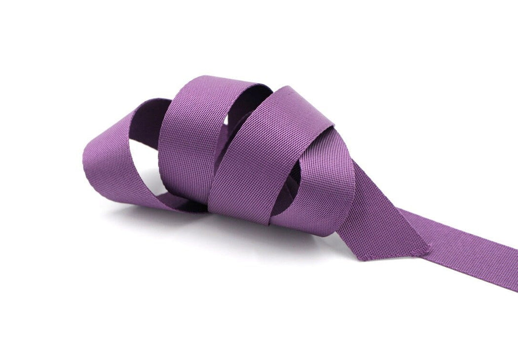 Grape 1 inch (25mm) width Nylon Webbing- Strapping  by the yard
