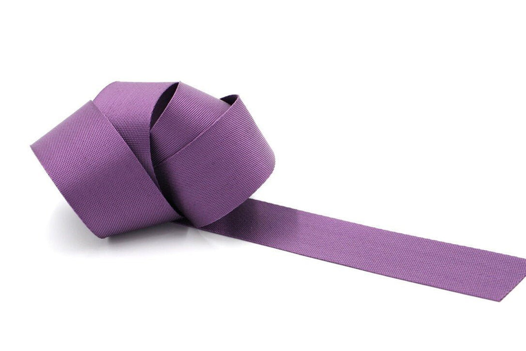 Grape 1.5 inch (38mm) width Nylon Webbing-by the yard