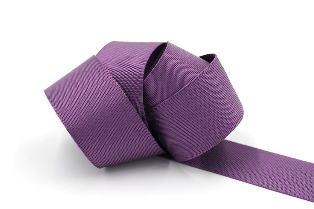 Grape 1.5 inch (38mm) width Nylon Webbing-by the yard