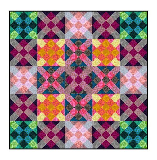 Indelible Quilt Pattern ONLY with Templates by Anna Maria - Modern Fabric Shoppe