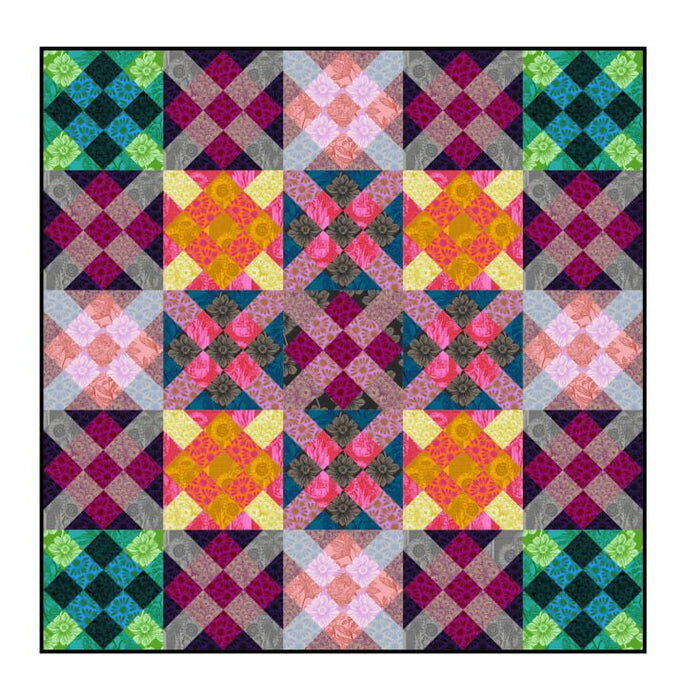 Indelible Quilt Pattern ONLY with Templates by Anna Maria - Modern Fabric Shoppe