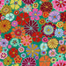 Kaffe Fassett August 2024 Collective - Folk Flower - PWGP204.MULTI - Half Yard - Modern Fabric Shoppe