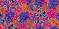 Kaffe Fassett August 2026 Collective- Enchanted PWGP172.PURPLE- Half Yard - Modern Fabric Shoppe