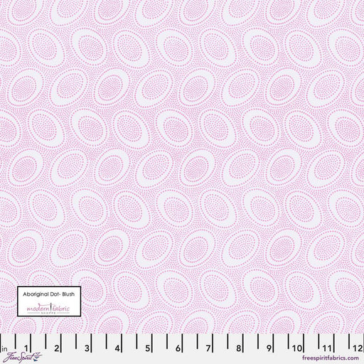 Kaffe Fassett Collective- Aboriginal Dot PWGP071.BLUSH- Half Yard - Modern Fabric Shoppe