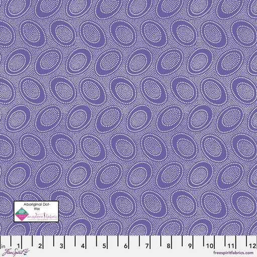 Kaffe Fassett Collective- Aboriginal Dot PWGP071.IRISX- Half Yard - Modern Fabric Shoppe