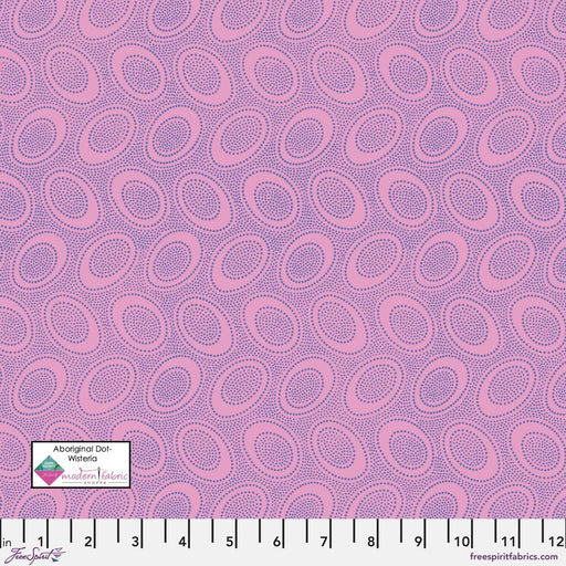 Kaffe Fassett Collective- Aboriginal Dot PWGP071.WISTE- Half Yard - Modern Fabric Shoppe