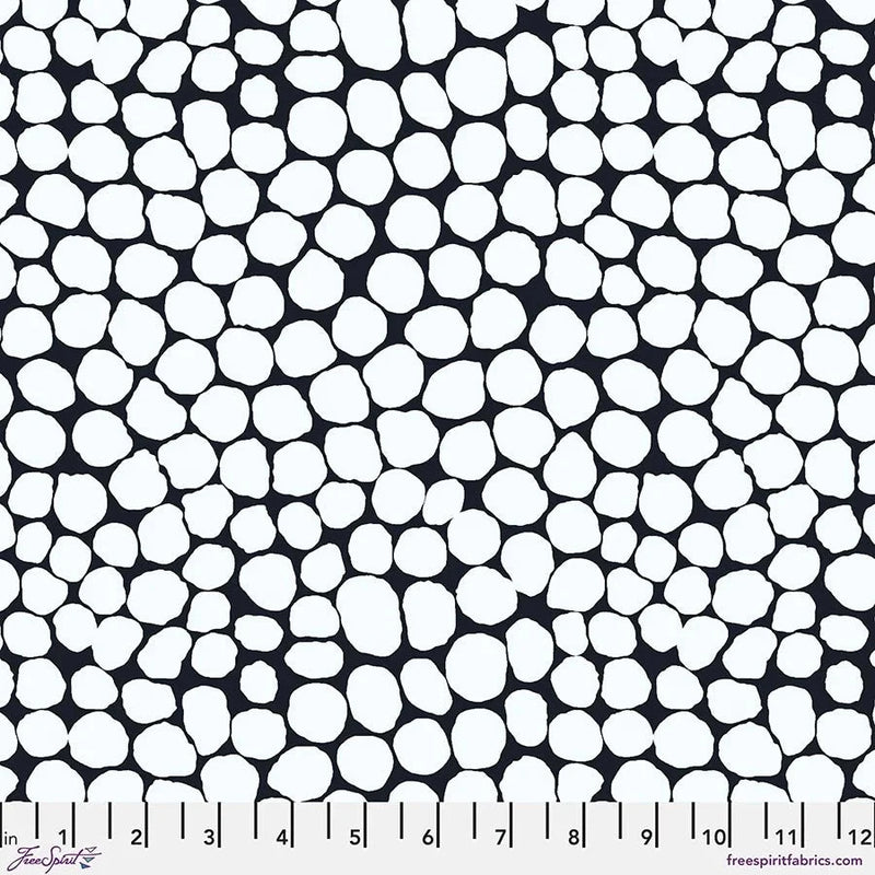Kaffe Fassett Collective Fabric- Brandon Mably- Jumble PWBM053.WHITE- Half Yard - Modern Fabric Shoppe