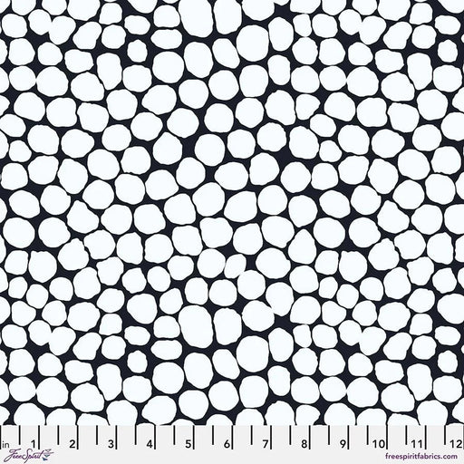 Kaffe Fassett Collective Fabric- Brandon Mably- Jumble PWBM053.WHITE- Half Yard - Modern Fabric Shoppe