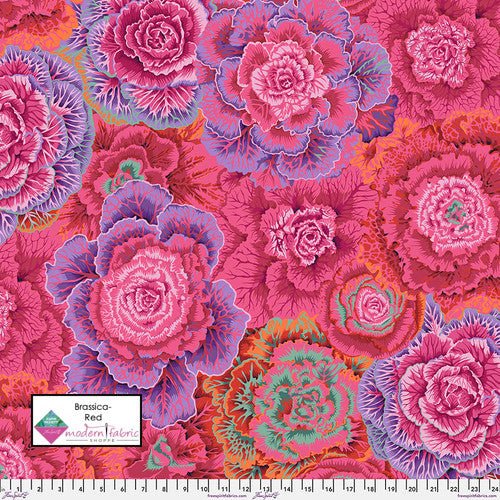 Kaffe Fassett Collective- Philip Jacobs- Brassica PWPJ051.RED- Half Yard - Modern Fabric Shoppe