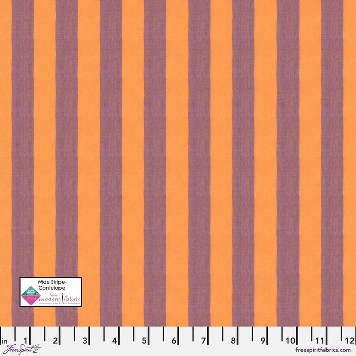 Kaffe Fassett Collective- Shot Cotton Wide Stripe SSGP001.CANTALOUPE- Half Yard - Modern Fabric Shoppe