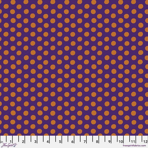 Kaffe Fassett Collective- Spot PWGP070.ROYAL- Half Yard - Modern Fabric Shoppe