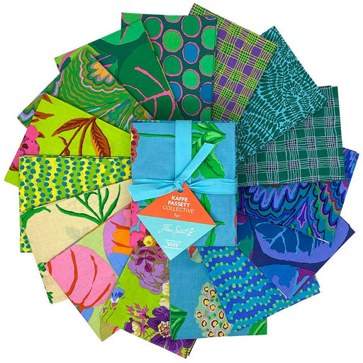 Kaffe Fassett - Cool - February 2025 Collection - Fat Quarter Bundle - Modern Fabric Shoppe