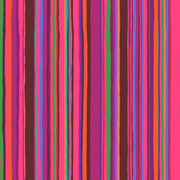 Kaffe Fassett February 2026 Collective - Echo Stripe PWGP209.RED - Half Yard - Modern Fabric Shoppe