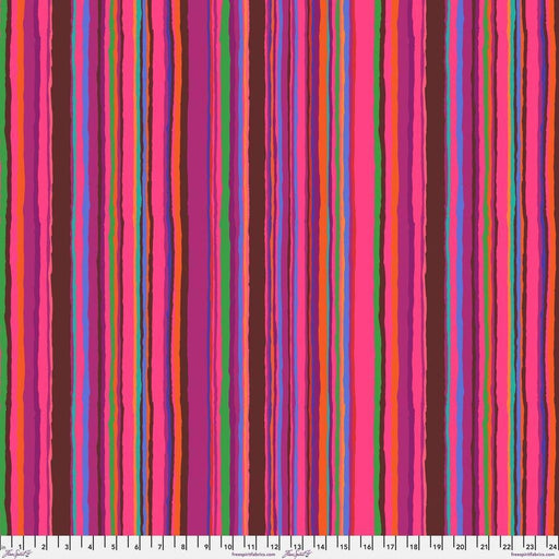 Kaffe Fassett February 2026 Collective - Echo Stripe PWGP209.RED - Half Yard - Modern Fabric Shoppe