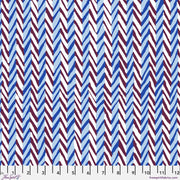 Kaffe Fassett February 2026 Collective - Herringbone Stripe PWBM019.CONTRAST - Half Yard - Modern Fabric Shoppe