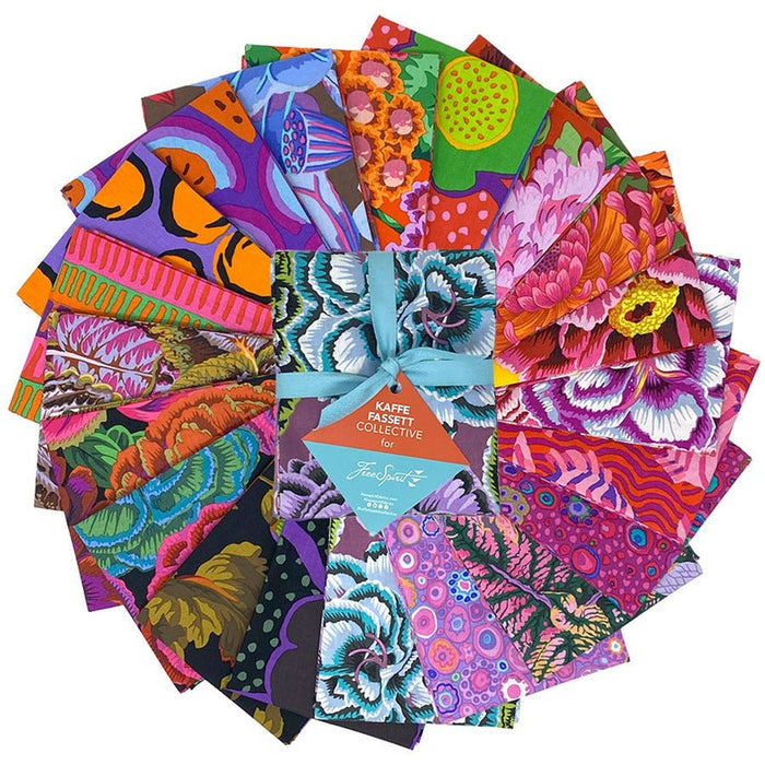 Kaffe Fassett - Hot - August 2025 Collection - Fat Quarter Bundle - Modern Fabric Shoppe