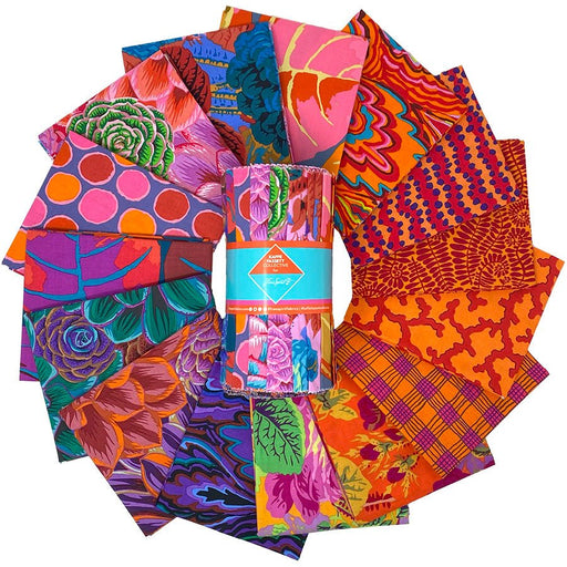 Kaffe Fassett - Warm - February 2025 Collection - 6 inch Designer Strip - Modern Fabric Shoppe