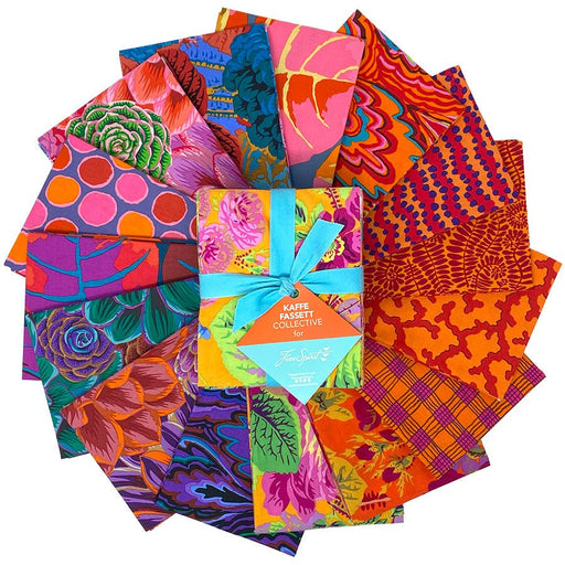 Kaffe Fassett - Warm - February 2025 Collection - Fat Quarter Bundle - Modern Fabric Shoppe