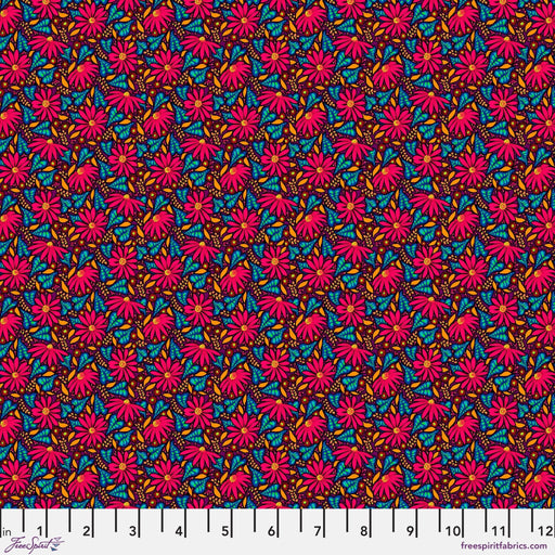 Language of Flowers by Odile Bailloeul - Susan PWOB109.ROUGE - Half Yard - November 2024 - Modern Fabric Shoppe