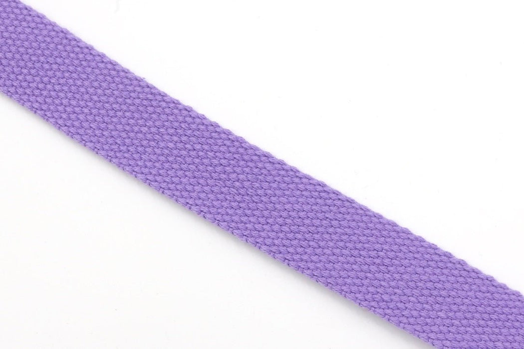 Lavender Cotton 1 inch (25mm) width Webbing - by the yard - Modern Fabric Shoppe