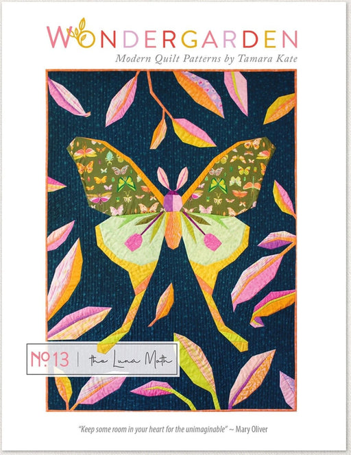 Luna Moth Quilt Pattern By Tamara Kate - Modern Fabric Shoppe