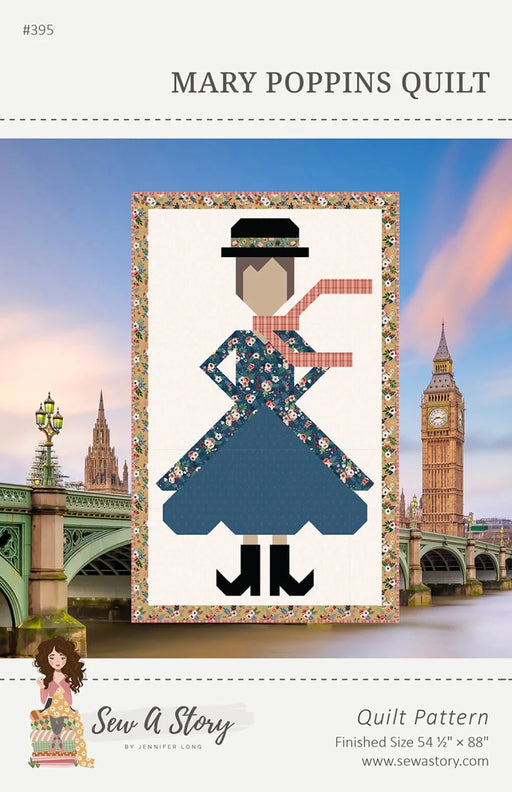 Mary Poppins Quilt Pattern By Jennifer Long - Modern Fabric Shoppe