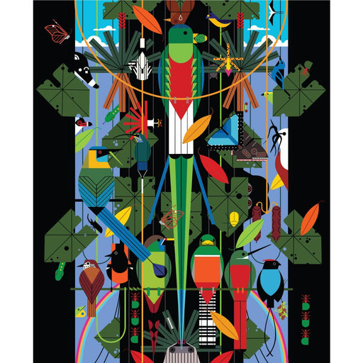 Michigan Monteverde Panel by Charley Harper - Poster Panel CH - 388 Half Yard - October 2024 - Modern Fabric Shoppe
