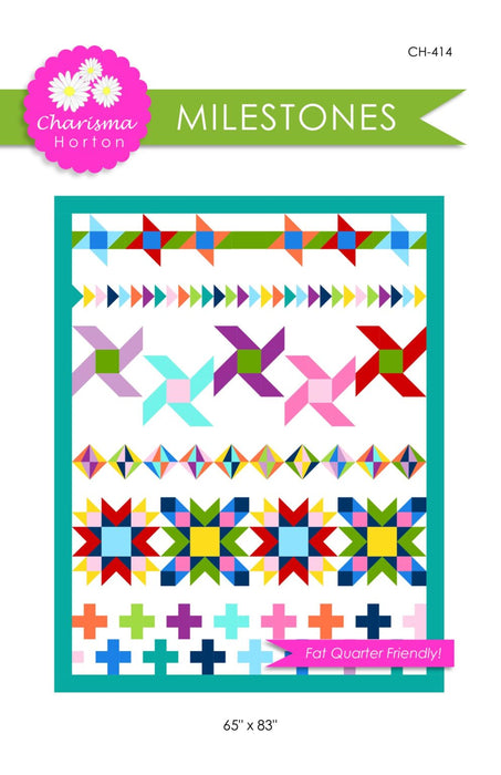 Milestone Quilt Pattern by Charisma Horton - Modern Fabric Shoppe