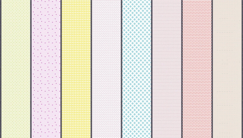 Mixed Bag of Lollies by Jen Kingwell - Low Volume 18242 11 - Half Yard - Modern Fabric Shoppe