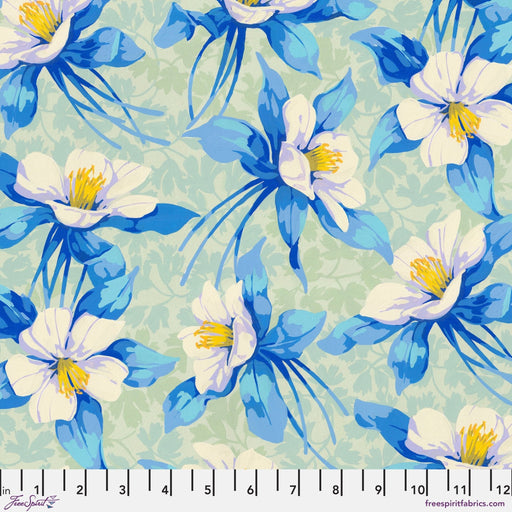 Nation of Flowers by Martha Negley - Columbine PWMN049.SKY - March 2025 - Modern Fabric Shoppe