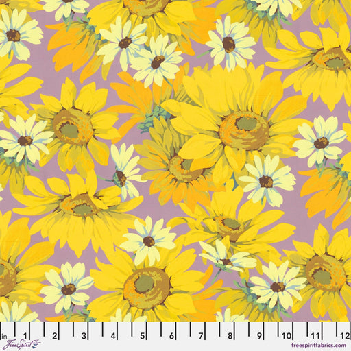 Nation of Flowers by Martha Negley - Sunflower PWMN043.YELLOW - March 2025 - Modern Fabric Shoppe