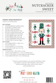 Nutcracker Sweet Quilt Pattern By Jennifer Long - Modern Fabric Shoppe
