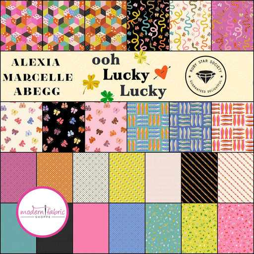 ooh Lucky Lucky by Alexia Marcelle Abegg - Half Yard Bundle - March 2025 - Modern Fabric Shoppe