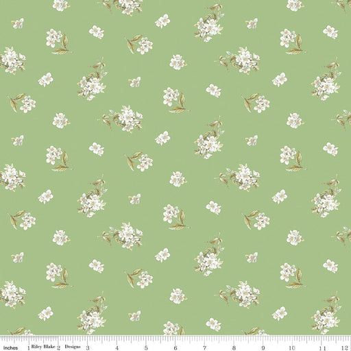 Peter Rabbit & Friends for Riley Blake Designs - Jasmine Green C15864 - GREEN - Half Yard January 2025 - Modern Fabric Shoppe