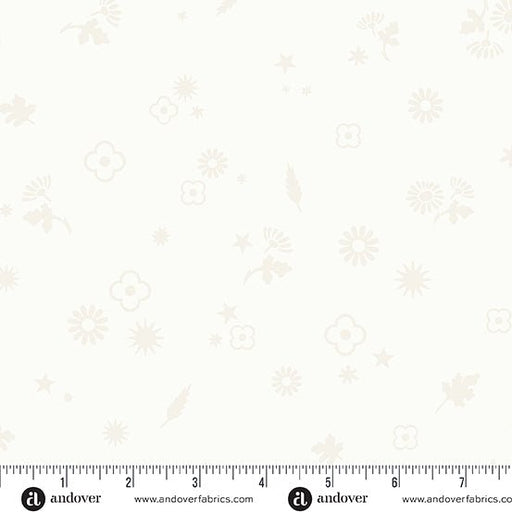 Postmark by Alison Glass- Margin A-1129-L Daisy- Half Yard- April 2024 - Modern Fabric Shoppe