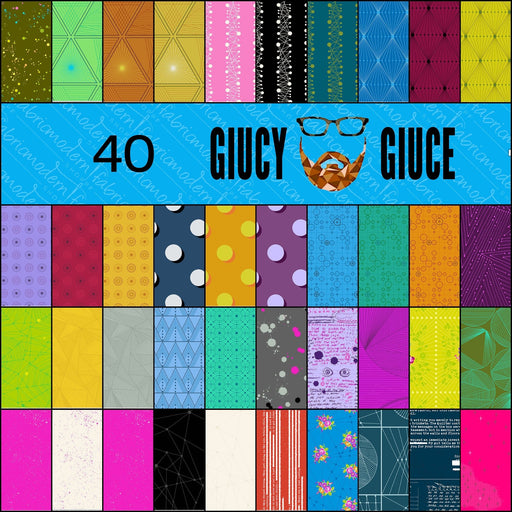 PRE - Order 40 by Giucy Giuce - Fat Quarter Bundle - July 2025 - Modern Fabric Shoppe