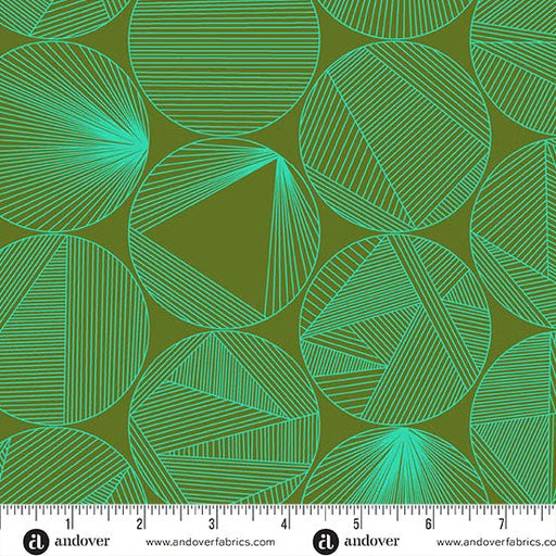 PRE - Order 40 by Giucy Giuce - Petri A - 1398 - V Turtle Power - Half Yard - June 2025 - Modern Fabric Shoppe