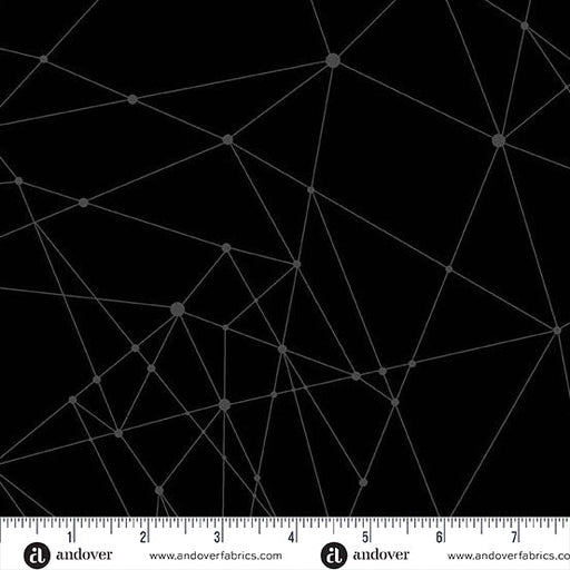 PRE - Order 40 by Giucy Giuce - String Theory A - 1409 - K Black Ranger - Half Yard - June 2025 - Modern Fabric Shoppe