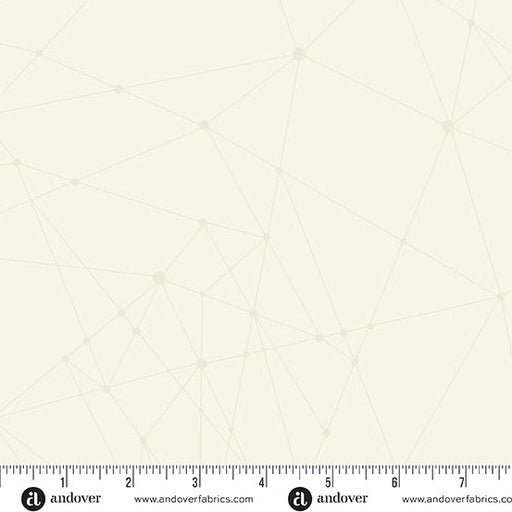 PRE - Order 40 by Giucy Giuce - String Theory A - 1409 - L White Ranger - Half Yard - June 2025 - Modern Fabric Shoppe