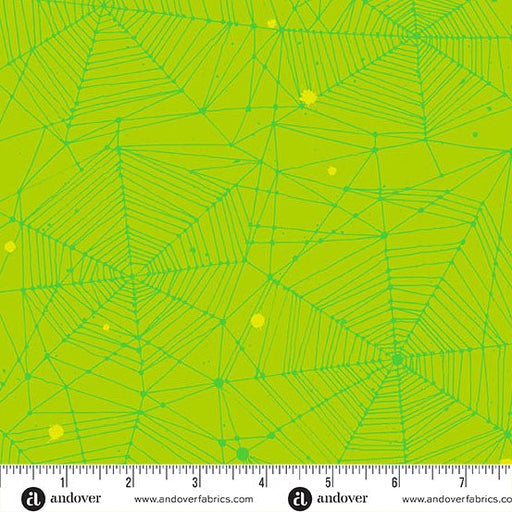 PRE - Order 40 by Giucy Giuce - Web A - 1404 - G Slime - Half Yard - June 2025 - Modern Fabric Shoppe