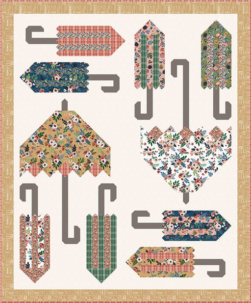 PRE - Order A Gentle Gust Quilt Kit featuring A Spoonful of Sugar by Jennifer Long - February 2026 - Modern Fabric Shoppe